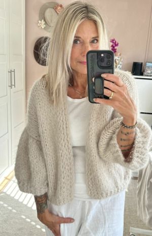 Productreview foto van klant - DROPS Melody Uni Colour - 24 marsepein - Wol Garen