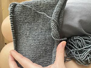 Productreview foto van klant - DROPS Merino Extra Fine Mix - 04 grijs - Wol Garen