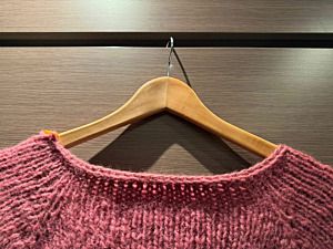 Productreview foto van klant - DROPS Air Uni Colour - 54 zoete abrikoos - Wol Garen