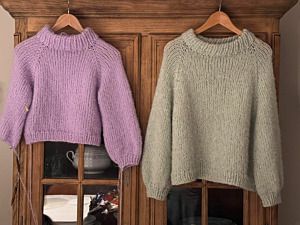 Productreview foto van klant - DROPS Air Uni Colour - 54 zoete abrikoos - Wol Garen