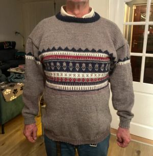 Productreview foto van klant - DROPS Alaska Mix - 49 asbruin - Wol Garen