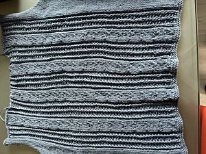 Productreview foto van klant - DROPS Cotton Merino Uni Colour - 16 denimblauw - Wol/Katoen Garen