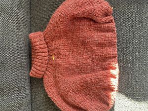 Productreview foto van klant - DROPS Sky Mix - 09 cranberry - Wol Garen