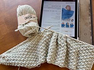 Productreview foto van klant - DROPS Big Merino Uni Colour - 25 pistache ijs - Wol Garen
