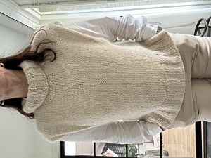 Productreview foto van klant - DROPS Soft Tweed Mix - 03 zand - Wol Garen