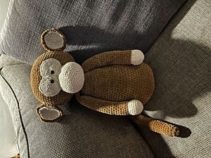 Productreview foto van klant - Katia Bambi - 330 bruin - Chenille Garen