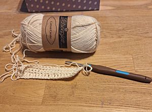 Productreview foto van klant - Scheepjes CAL Universe in Bloom - Earth kit - Cotton Create haakpakket 2025 🌸✨