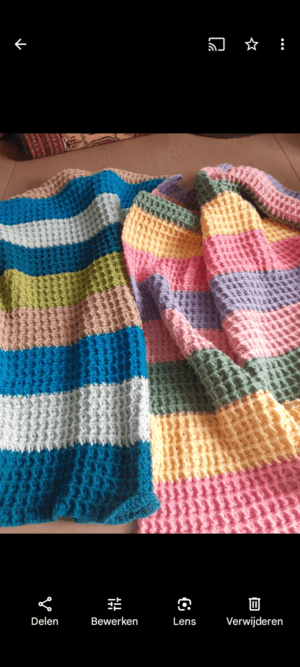 Productreview foto van klant - DROPS Safran Uni Colour - 10 vanille creme - Katoen Garen