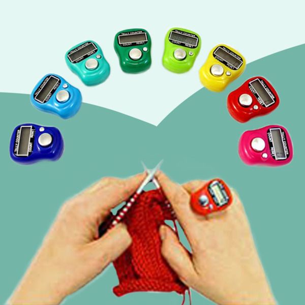 assortiment toerentellers analoog en digitaal - voor breien / haken