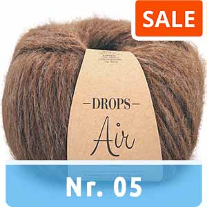 drops air 05 bruin mix wol kleur