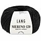 Lang Yarns Merino 120 - 05 antraciet mix - Merinowol Garen