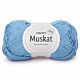 DROPS Muskat Uni Colour - 02 babyblauw - Katoen Garen