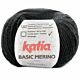 Katia Basic Merino - 02 zwart - Wol/Acryl Garen