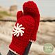 Haakpatroon wanten - Drops Design Snowflake - preview