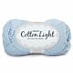DROPS Cotton Light Uni Colour - 08 ijsblauw - Katoen/Polyester Garen