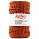 Katia Macramé Cord - 110 roestoranje - Katoen Garen