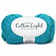 DROPS Cotton Light Uni Colour - 14 donker turkoois - Katoen/Polyester Garen