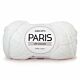 DROPS Paris Uni Colour - 16 wit - Katoen Garen