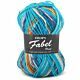 DROPS Fabel Print - 162 blue sea - Wol Garen