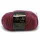 DROPS Kid-Silk Uni Colour - 17 donkerroze - Mohair Garen