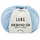 Lang Yarns Merino 120 - 173 ijsblauw - Merinowol Garen