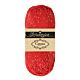Scheepjes Catona Shine - 115 Hot Red - Silver - Katoengaren met Glitterdraad