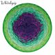 Scheepjes Whirligig 208 green to purple - Luxe Wol Garencake - preview