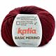 Katia Basic Merino - 23 donker wijnrood - Wol/Acryl Garen