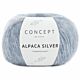 Katia Concept Alpaca Silver - 253 pastelblauw met zilver - Glans Garen
