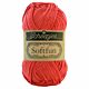 Scheepjes Softfun - 2607 donkerkoraal - Katoen/Acryl Garen