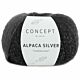 Katia Concept Alpaca Silver - 263 zwart met zilver - Glans Garen