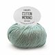 DROPS Cotton Merino Uni Colour - 29 zeegroen - Wol/Katoen Garen