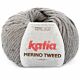 Katia Merino Tweed - 307 lichtgrijs - Merinogaren