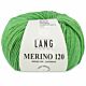 Lang Yarns Merino 120 - 317 briljantgroen mix - Merinowol Garen