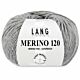 Lang Yarns Merino 120 - 324 grijs gemêleerd - Merinowol Garen
