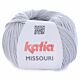 Katia Missouri - 35 parelmoergrijs - Katoen/Acryl Garen