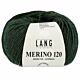 Lang Yarns Merino 120 - 398 donkergroen mix - Merinowol Garen