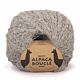 DROPS Alpaca Bouclé Mix - 5110 lichtgrijs - Wol Garen