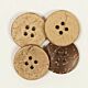 DROPS Kokosnoot Knoop Nr 515 (per stuk) - 20mm - Houten Knopen