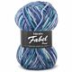 DROPS Fabel Print - 522 turkoois/blauw - Wol Garen