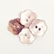DROPS Bloem Knoop Blush Nr 615 (per stuk) - 15mm - Parelmoer Knopen