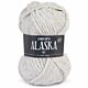 DROPS Alaska Mix - 63 parelgrijs - Wol Garen