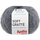 Katia Soft Gratté - 77 grijs - Mohair-Look Acryl Garen