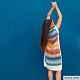 Breipatroon Zomerse Jurk met Strepen - Fair Cotton Infinity kleurpatroon - Katia Design 4 - preview