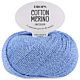 DROPS Cotton Merino Uni Colour - 30 zeeglas - Wol/Katoen Garen