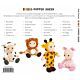 haakboek - beesie poppen haken achterkant omslag softcover - preview