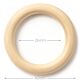 Houten Ring - 4 cm - Onbehandeld Beukenhout - Kleine ring 1 - preview
