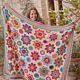 KATIA Flowers Forever CAL - Unico Garen Kit - Gehaakte bloemendeken 2 - preview