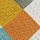 KATIA My Playlist KAL Kit  - Gebreide Patchwork Deken - Breipakket 4 - preview