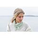 gratis breipatroon pastelgroen sjaaltje gemaakt met drops alpaca en kid-silk - preview